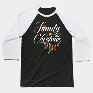 I Love My Family Cute Family Christmas 2020 Baseball T-Shirt